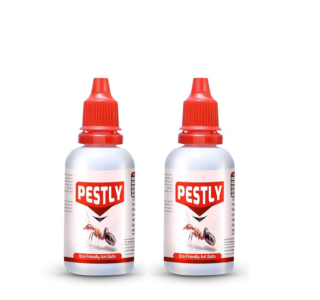 Pestly Ant Gel Pack of 2 – Easy-to-Use Ant Bait Gel, 30 ml × 2 Tubes