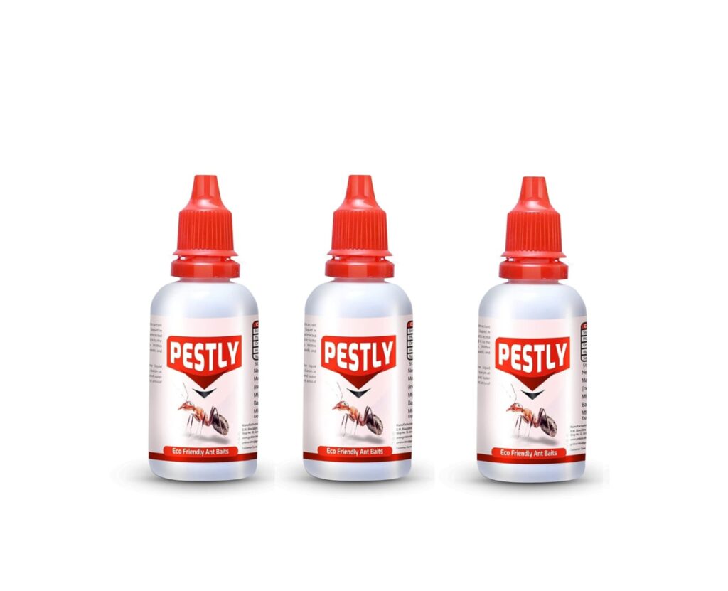 AntGuard : Herbal Ant Bait - 20 ml | Baby-Safe, Pet-Friendly | 100% Herbal | Pack of 3 Bottle