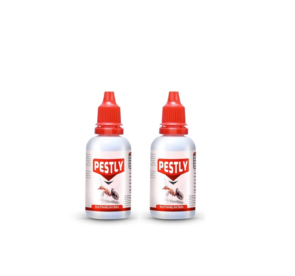 AntGuard Herbal Bait Gel – 30ml | Family Safe, Pet-Friendly | 100% Herbal Ant Control for Home, Kitchen & Garden – Pack of 2