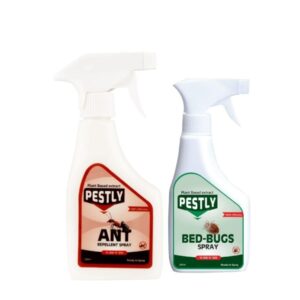 Natural Ant and Bed Bug Repellent Spray Combo Pack, 250ml Each, Plant-Based Formula